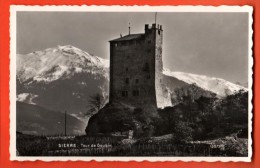 PCD-17  Sierre Tour De Goubin. Cachet Sierre 1957 - Sierre