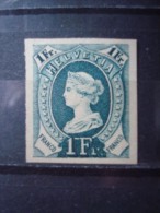 SWITZERLAND HELVETIA 1 Fr. COLOR PROOF (no Gum) / EPREUVE DE COULEUR (neuf Sans Gomme) / LIBERTY ESSAY - Neufs