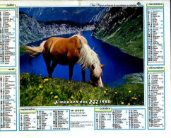 Calendrier Almanach Du Facteur 1988 (Finistère 29) - Tamaño Grande : 1981-90