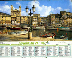 Calendrier Almanach Du Facteur 1987 (Finistère 29) - Tamaño Grande : 1981-90