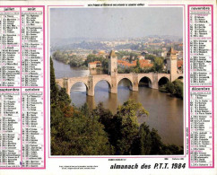 Calendrier Almanach Du Facteur 1984 (Finistère 29) - Tamaño Grande : 1981-90