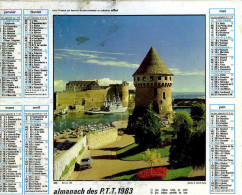 Calendrier Almanach Du Facteur 1983 (Finistère 29) - Tamaño Grande : 1981-90