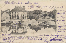 CP 18 - Vierzon - Banque De France Et Petit Mail  1902 - Vierzon