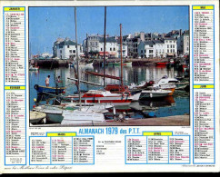 Calendrier Almanach Du Facteur 1979 (Finistère 29) N° 2 - Formato Grande : 1971-80