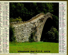 Calendrier Almanach Du Facteur 1976 (Finistère 29) - Grossformat : 1971-80