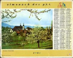 Calendrier Almanach Du Facteur 1961 (Finistère 29) - Grand Format : 1961-70