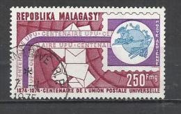 MADAGASCAR 1974 . U.P.U. - USED OBLITERE GESTEMPELT USADO - UPU (Union Postale Universelle)