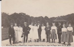 Foto Karte Gruss Vom Ausflug Nach Hohenstein Bei Witten 1919 - Witten