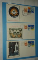 6163 USA 1982 Launch Shuttle Columbia Space 3 Fdc Are AIR MAIL RARE Houston Etc - Andere & Zonder Classificatie