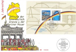 Año 1990 Apertura Del Ferrocarril - Andere & Zonder Classificatie