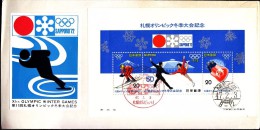 Japan 1972 Olympic Games Sapporo 1972 Alpine Skiing Figure Skating Bobsleigh - Winter 1972: Sapporo