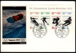 Germany Bonn 1971 / Olympic Games Sapporo 1972 / Ski Jumping Figure Skating Alpine Skiing Ice Hockey Bobsleight - Winter 1972: Sapporo