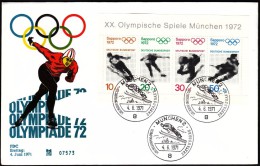 Germany Munich 1971 Olympic Games Sapporo 1972 Jump Skiing Figure Skating Alpine Skiing Ice Hockey Speed Skating - Winter 1972: Sapporo