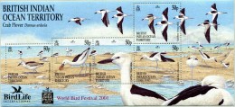 N° Yvert & Tellier 16 - Bloc Feuillet Océan Indien (Territoire Britannique)(2002) - MNH - Festival Mondial Birdlife (JS) - British Indian Ocean Territory (BIOT)