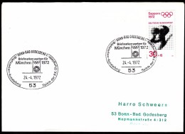 Germany Bonn-Bad Godesberg 1972 / Olympic Games Sapporo 1972 / Alpine Skiing, Philatelic Exhibition - Winter 1972: Sapporo