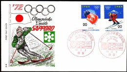 Japan 1972 / Olympic Games Sapporo 1972 / Bobsleigh, Alpine Skiing - Winter 1972: Sapporo