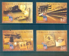 Turkey, Yvert No 3756/3759, MNH - Neufs