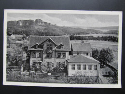 AK ALTENDORF B. Bad Schandau Gasthaus Heiterer Blick /// D*19513 - Bad Schandau