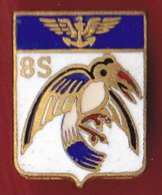 Polynésie - Hao - Escadrille 8E / Broche - Armée De L'air