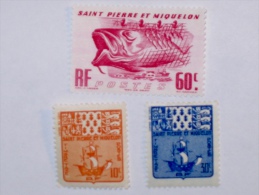 ST-PIERRE & MIQUELON  1947  LOT# 14 - Unused Stamps