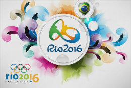 [T59-041 ]  2016 Rio De Janeiro Summer Olympic Games , China Pre-stamped Card, Postal Stationery - Sommer 2016: Rio De Janeiro