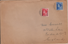 Morocco Agencies  1937  KE VIII Frankings  British Post Office Tangier Cover To England   # 89535 Inde  Indien - Morocco Agencies / Tangier (...-1958)