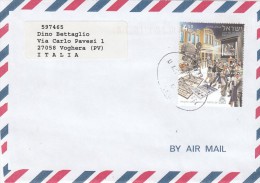 Israele 2007    - Lettera    X L´Italia Affrancata  Con 1  Stamp - Cartas & Documentos