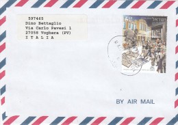 Israele 2008    - Lettera    X L´Italia Affrancata  Con 2  Stamp - Storia Postale