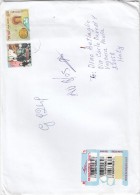 Israele 2007    - Lettera Racc.    X L´Italia Affrancata  Con 2  Stamps - Cartas & Documentos