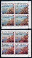 Variété N° Yvert  2733 Bleu Foncé Et Rouge + Bleu Clair Et Rose En Bloc De 4  Neufs Luxe  Réf. 634 - Unused Stamps