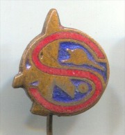 Space Cosmos Spaceship Programe - SPUTNIK, Russia / Soviet Union, Enamel, Vintage Pin, Badge - Espace