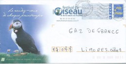 FESTIVAL DE L'OISEAU - PICARDIE - MACAREUX MOINE - Prêts-à-poster:Overprinting/Blue Logo