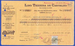 PORTUGAL - LINO TEIXEIRA DE CARVALHO - RUA DOS BACALHOEIROS, 115 . LISBOA - 30.MAIO.1940 - Portugal