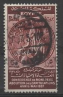 EGYPT 1937 Abolition Of Capitulations At The Montreux Conference - 5m Medal Commemorating Abolition Of Capitulations FU - Gebruikt