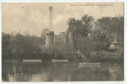 Butry-sur-Oise (95.Val D´Oise) Le Moulin à Vent  PILTER Vers 1906 - Butry