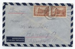 Greece/Germany AIRMAIL COVER 1953 - Covers & Documents