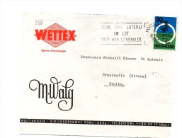 Fb358 - OLANDA NEDERLAND , Lettera Commerciale Per L'Italia - Covers & Documents