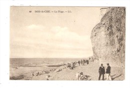 CPA  72 80 BOIS DE CISE La Plage : Animation Plage Falaise - Bois-de-Cise