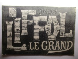 Carte Postale Liffol Le Grand Vosges Multivues (correspondance 1915) - Liffol Le Grand