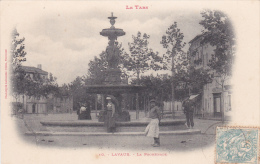 CPA (81) LAVAUR La Promenade Avec La Fontaine Des Trois Grâces Fountain Water Fountain - Lavaur