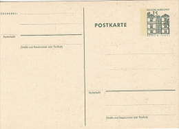 BERLIN TEGEL ARCHITECTURE, PC STATIONERY, ENTIER POSTAL, UNUSED, GERMANY - Cartes Postales - Neuves