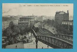 CPA 686 - Le Métro Boulevard De La Villette, La Rotonde PARIS - Metro, Stations