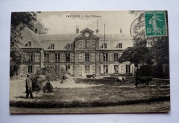 80 - FRIVILLE - Le Chateau  - Animé - Friville Escarbotin