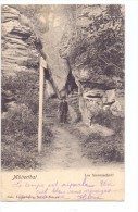 L 6400 ECHTERNACH, Luxemburger Schweiz, Müllerthal, Sievenschleff, NELS, Serie 6, No. 49, 1903, Kl. Knick - Müllerthal