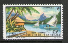 POLYNESIE 1969 MOOREA  YVERT  N°A9 OBLITERE - Usati