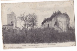 SCORBE CLAIRVAUX. - Les Ruines Du Haut-Clairvaux - Scorbe Clairvaux