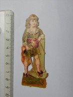 DECOUPIS ANCIEN ENFANT EN COSTUME JEUNE FILLE - Enfants