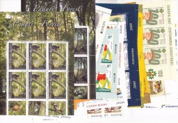 ROMANIA 2005-2015 MINISHEETS X6 STAMPS ,MNH **,EUROPA CEPT.PRICE FACE VALUE! - Verzamelingen