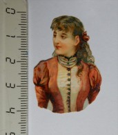 DECOUPIS ANCIEN JEUNE FILLE COSTUME - Enfants