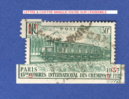 1937 N° 339  LOCOMOTIVE ELECTRIQUE OBLITÉRÉ - Oblitérés